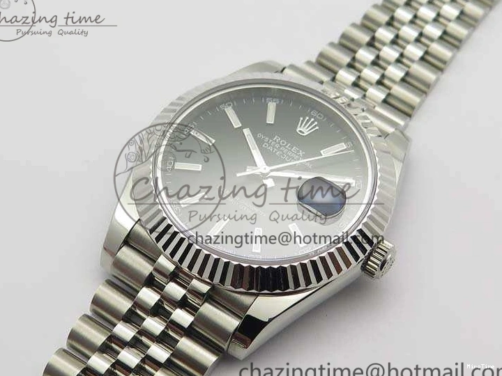 MiroTime 0218 SmartChoice DateJust II 40mm BP Maker Best Edition Black Dial On New Version Jubilee Bracelet A 3538